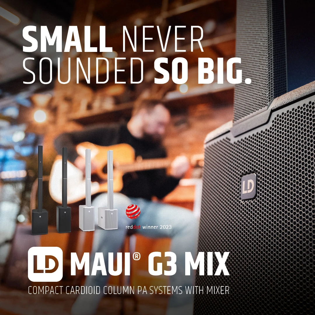 Die neue LD-Systems MAUI G3 MIX